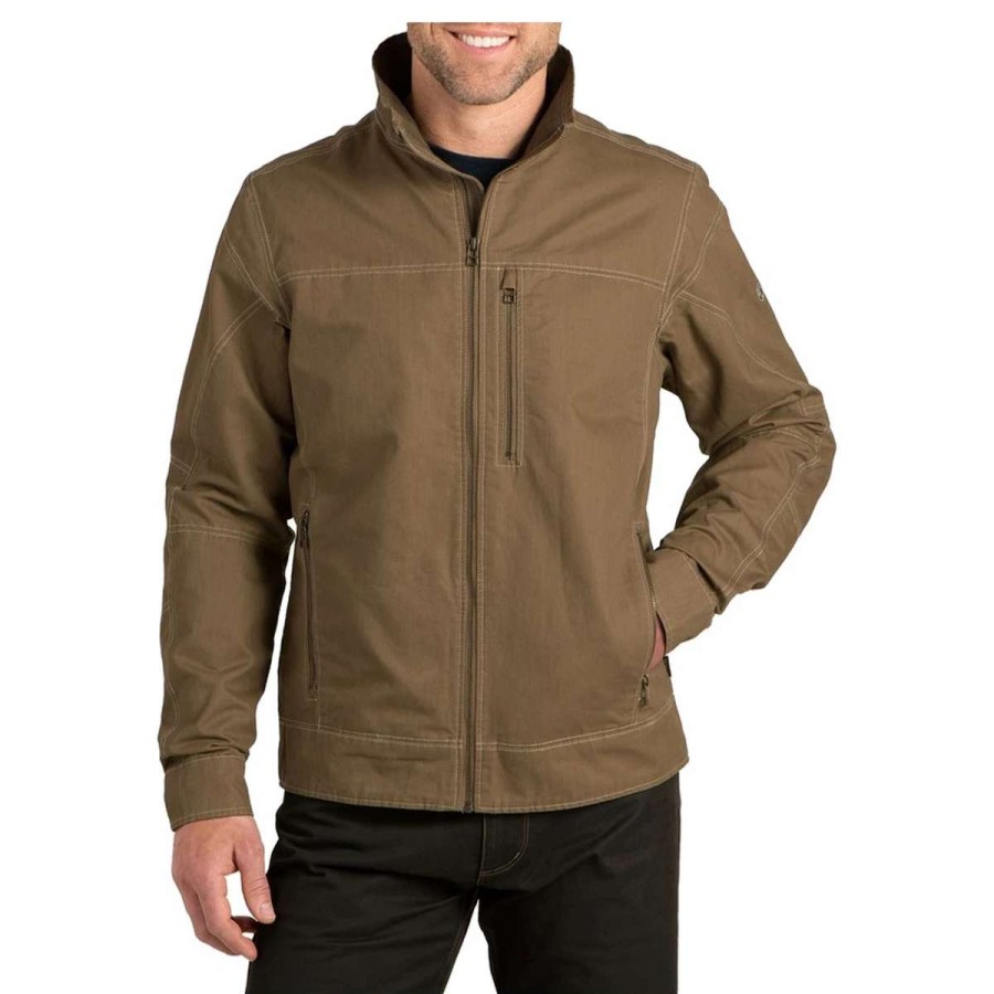 Mens * | Kuhl Men'S Burr Jacket Khaki