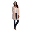 Womens * | Softies Marshmallow Button Down Cardigan Heather Birch